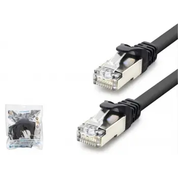 Hadron Hdx5088 Cat7 Kablo 1000Gbt 250Mhz 30Cm Siyah