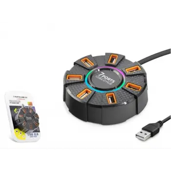 Hadron Hdx7035 Usb Hub 7-Usb 1.2M Siyah (KDO)
