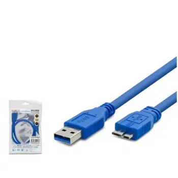 HADRON HDX7503 USB 3.0 Harddisk Kablosu 50 cm Mavi (KDO)