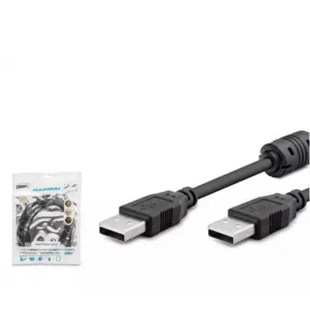 Hadron Hdx7532 Usb To Usb Kablo 1.5M Siyah (KDO)