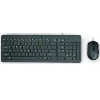 HP 150 Wired 240J7AA 1600Dpı Kablolu Klavye Mouse Seti (KDO)