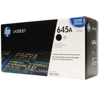 HP 645A Black Siyah 13.000 Sayfa Toner C9730A (KDO)