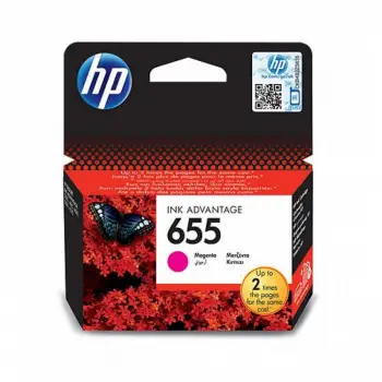 HP 655 Magenta Kırmızı Kartuş CZ111AE (KDO)