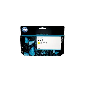 HP 727 Yellow Sarı 130ML Plotter Kartuşu B3P21A (KDO)