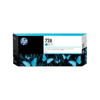HP 728 Cyan Mavi 300ML Plotter Kartuşu F9K17A (KDO)