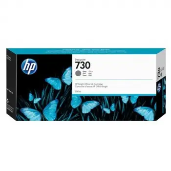HP 730 Gray Gri 300 Ml Plotter Kartuşu P2V72A (KDO)
