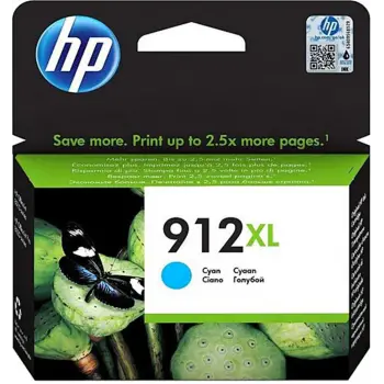 HP 912XL Yüksek Kapasite Cyan Mavi Kartuş 3YL81A