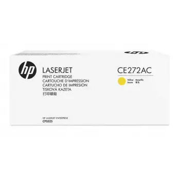 HP CE272AC Yellow Sarı 15.000 Sayfa Toner Taahhütlü Proje Ürünü (KDO)