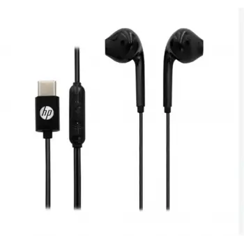 Hp DHH-3113C-BK Kablolu Kulakiçi Type-C Ses Kontrol Butonlu Mikrofonlu Kulaklık