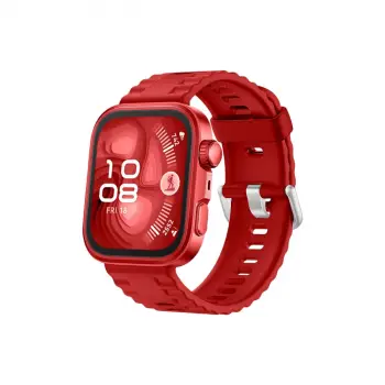 Huawei Fit 4 Nova Silikon Kordon - Kırmızı