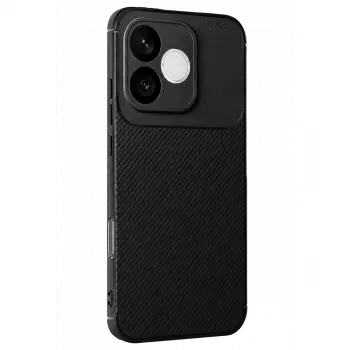 Huawei Honor 600 Lite Auto Focus Karbon Kapak - Siyah