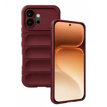 Huawei Honor 600 Optimum Silikon - Bordo