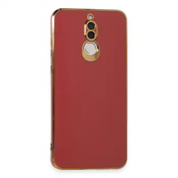 Huawei Mate 10 Lite Kılıf Volet Silikon - Kırmızı