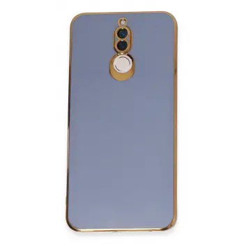 Huawei Mate 10 Lite Kılıf Volet Silikon - Mavi