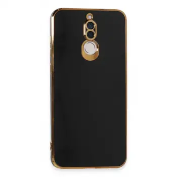 Huawei Mate 10 Lite Kılıf Volet Silikon - Siyah