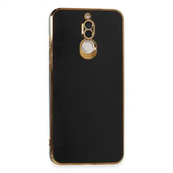 Huawei Mate 10 Lite Kılıf Volet Silikon - Siyah