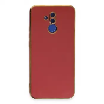 Huawei Mate 20 Lite Kılıf Volet Silikon - Kırmızı