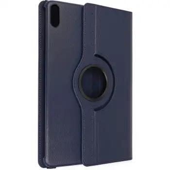 Huawei Matepad 11 10.9 360 Tablet Deri Kılıf - Lacivert