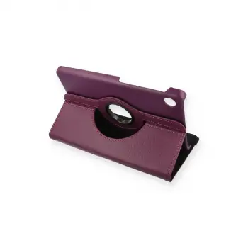 Huawei Matepad T8 8 Kılıf 360 Tablet Deri Kılıf - Mürdüm