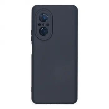 Huawei Nova 9 Se Kılıf Nano İçi Kadife Silikon - Lacivert