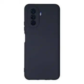 Huawei Nova Y70 Kılıf Nano İçi Kadife Silikon - Lacivert
