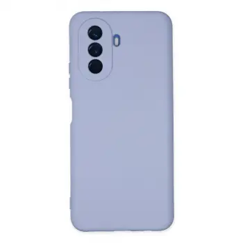 Huawei Nova Y70 Kılıf Nano İçi Kadife Silikon - Lila