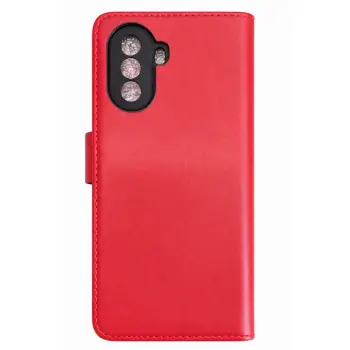 Huawei Nova Y70 Trend S Plus Kapaklı Kılıf - Kırmızı