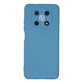 Huawei Nova Y90 Kılıf Nano İçi Kadife Silikon - Mavi