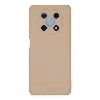 Huawei Nova Y90 Kılıf Nano İçi Kadife Silikon - Pudra