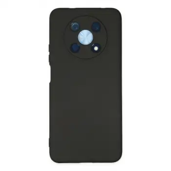 Huawei Nova Y90 Kılıf Nano İçi Kadife Silikon - Siyah