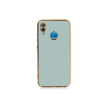 Huawei P20 Lite Kılıf Volet Silikon - Açık Yeşil