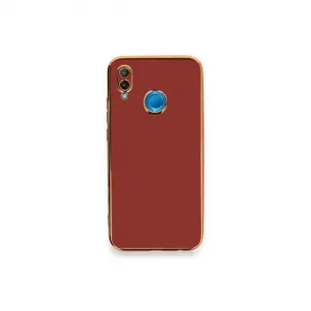 Huawei P20 Lite Kılıf Volet Silikon - Kırmızı