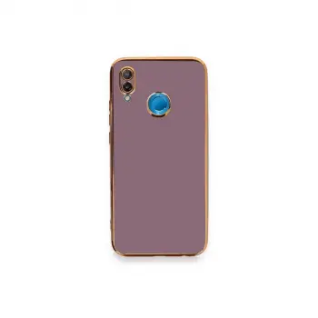Huawei P20 Lite Kılıf Volet Silikon - Mor