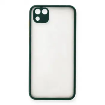 Huawei Y5p Kılıf Montreal Silikon Kapak - Yeşil
