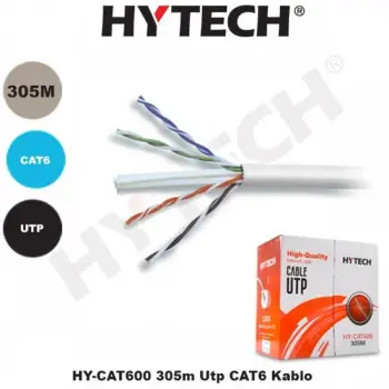 Hytech HY-CAT600 305mt Utp Cat 6 Kablo (KDO)