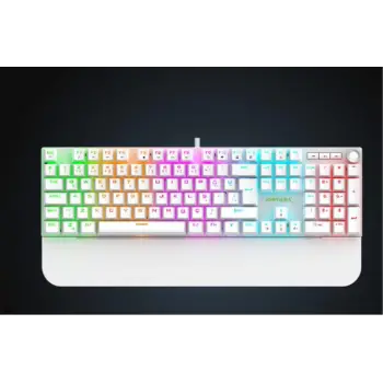 IKG-430T Gaming Klavye Kırmızı mekanik anahtar, rainbow LED aydınlatma
