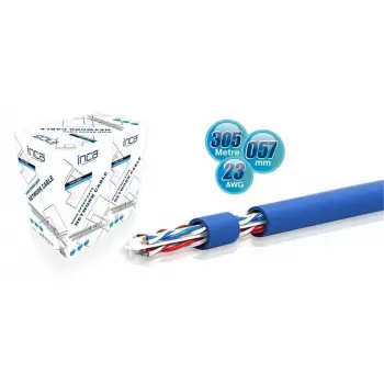 INCA ICAT7-10TG 10mt S-FTP Network Kablo-Gri (KDO)