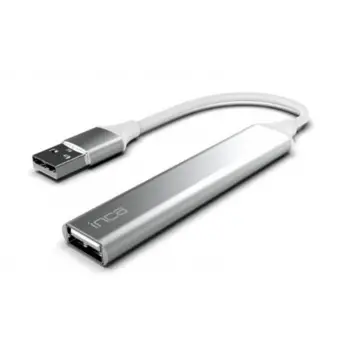 Inca IUSB-4TUX 3X2.0 3.0 USB Çıkış USB Çıkış 5 Gbps Usb Çoklayıcı Alüminyum Kasa