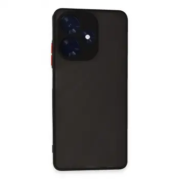 İnfinix Hot 30 4g Kılıf Montreal Silikon Kapak - Siyah