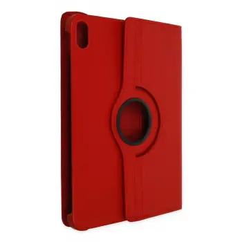 İpad 2022 10.9 (10.nesil) Kılıf 360 Tablet Deri Kılıf - Kırmızı