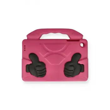 İpad 2022 10.9 (10.nesil) Kılıf Like Stantlı Tablet Silikon - Pembe