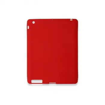 İpad 4 9.7 Kılıf Evo Tablet Silikon - Kırmızı