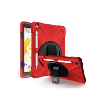 İpad Air 3 10.5 Kılıf Amazing Tablet Kapak - Kırmızı