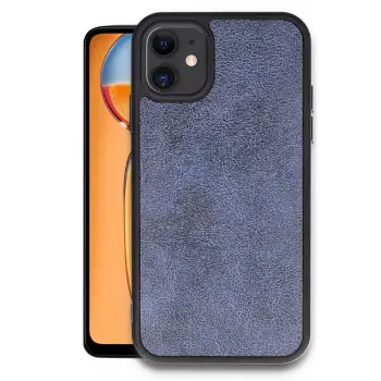 İphone 11 Kılıf Aras Deri Kapak - Lacivert