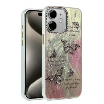 İphone 11 Kılıf Blade Aynalı Desenli Kapak - Desen 6