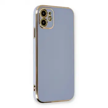 İphone 11 Kılıf Volet Silikon - Mavi