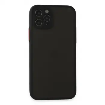 İphone 11 Pro Kılıf Montreal Silikon Kapak - Siyah