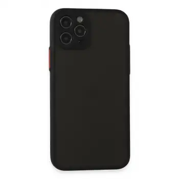 İphone 11 Pro Kılıf Montreal Silikon Kapak - Siyah