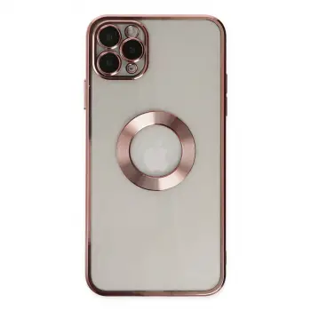 İphone 11 Pro Kılıf Slot Silikon - Rose Gold