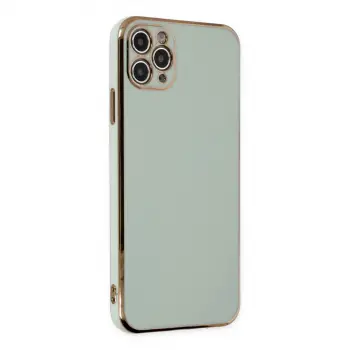 İphone 11 Pro Max Kılıf Volet Silikon - Açık Yeşil